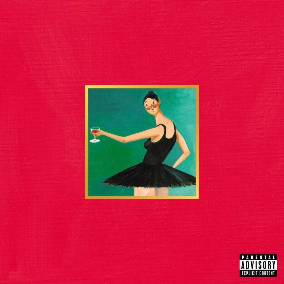 Kanye West - My Beautiful Dark Twisted Fantasy 3'lü Plak