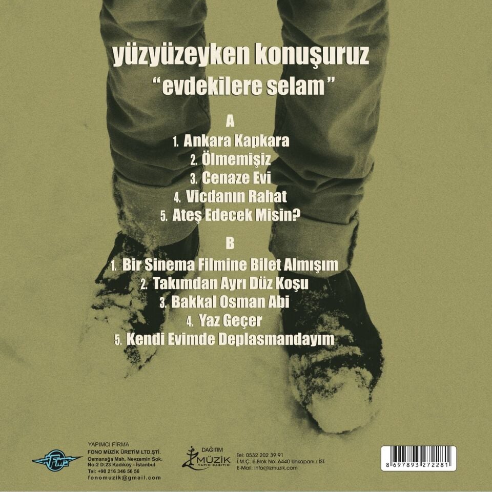 Yüzyüzeyken Konuşuruz - Evdekilere Selam Plak