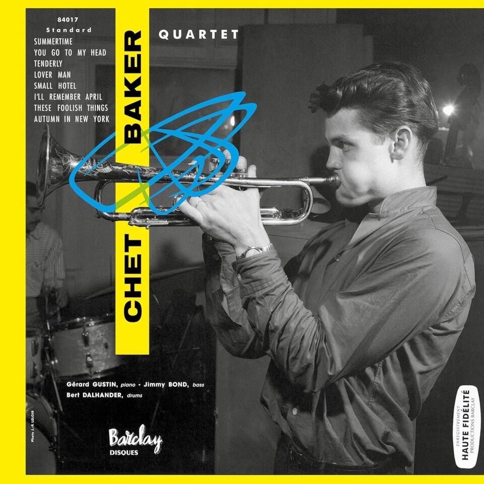 Chet Baker - Quartet In Paris V.2 Plak