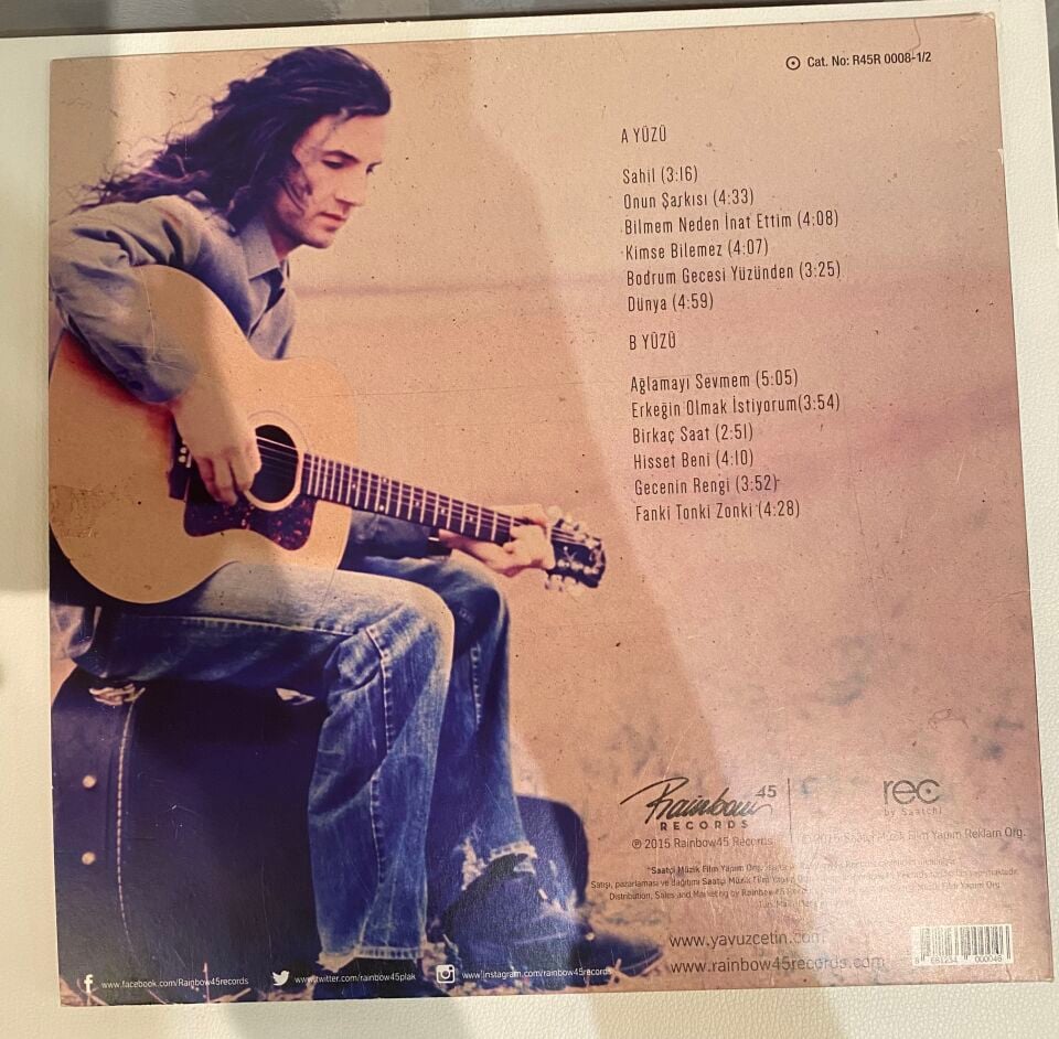 Yavuz Çetin - İlk Plak