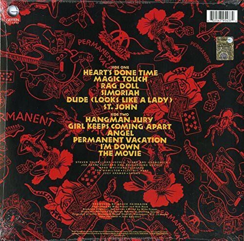 Aerosmith - Permanent Vacation Plak