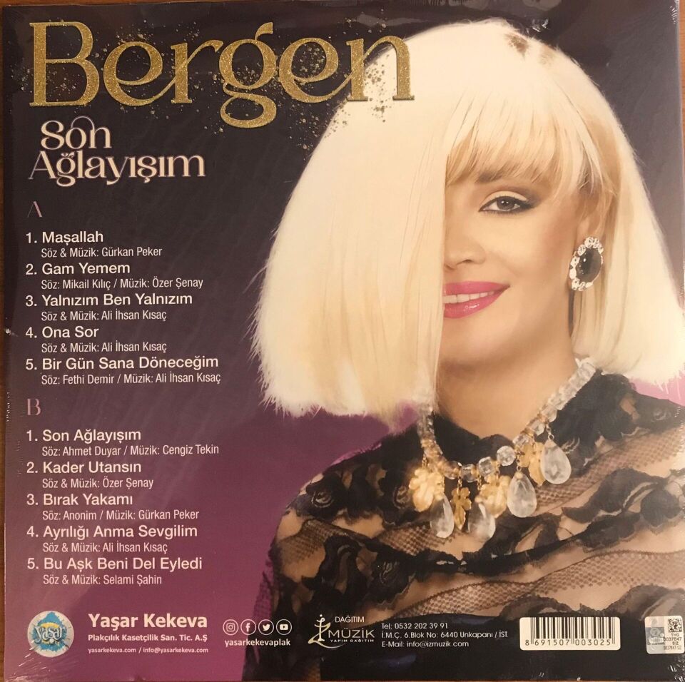 Bergen - Son Ağlayışım Plak