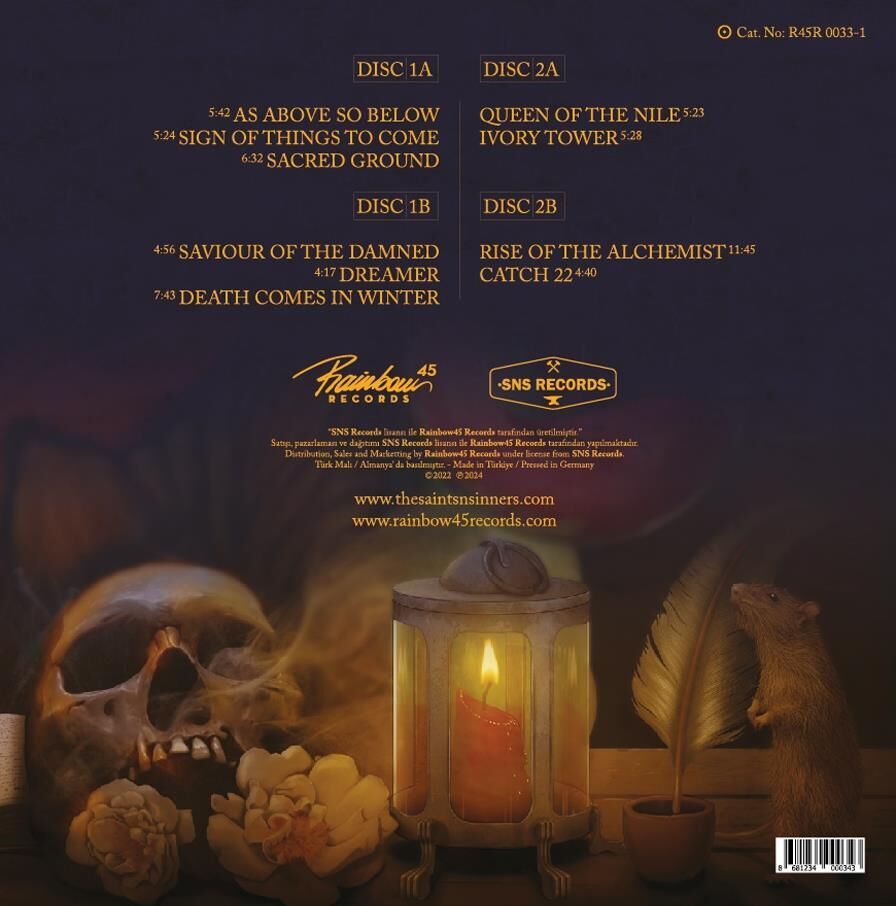 Saints 'N' Sinners: Rise Of The Alchemist (Kırmızı Plak)