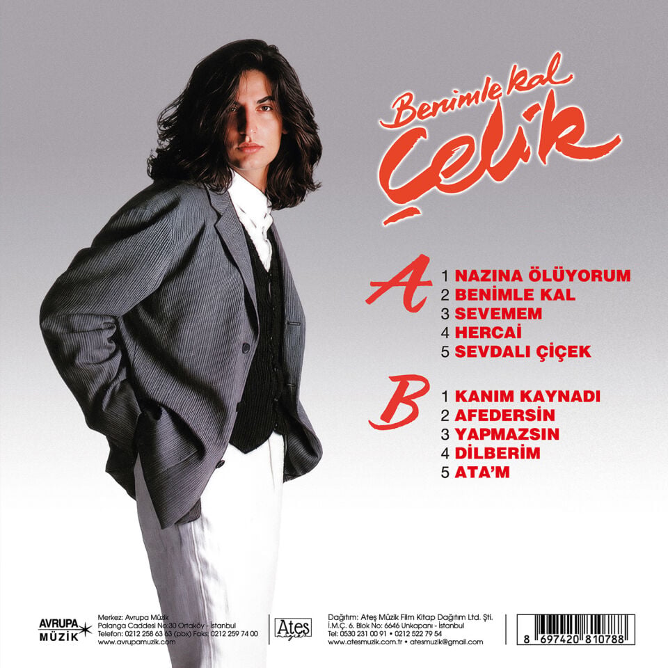Çelik - Benimle Kal Plak