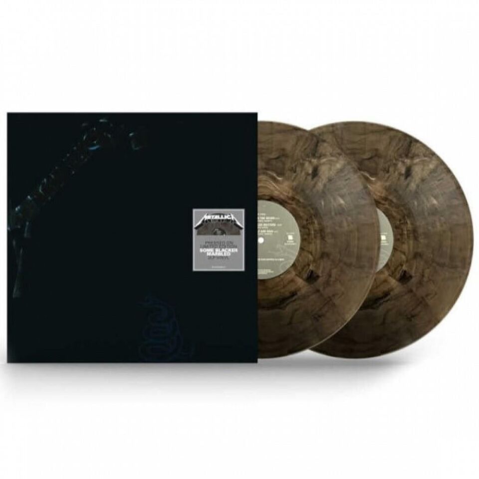 Metallica - Metallica The Black Album Double Some Blacker Marbled