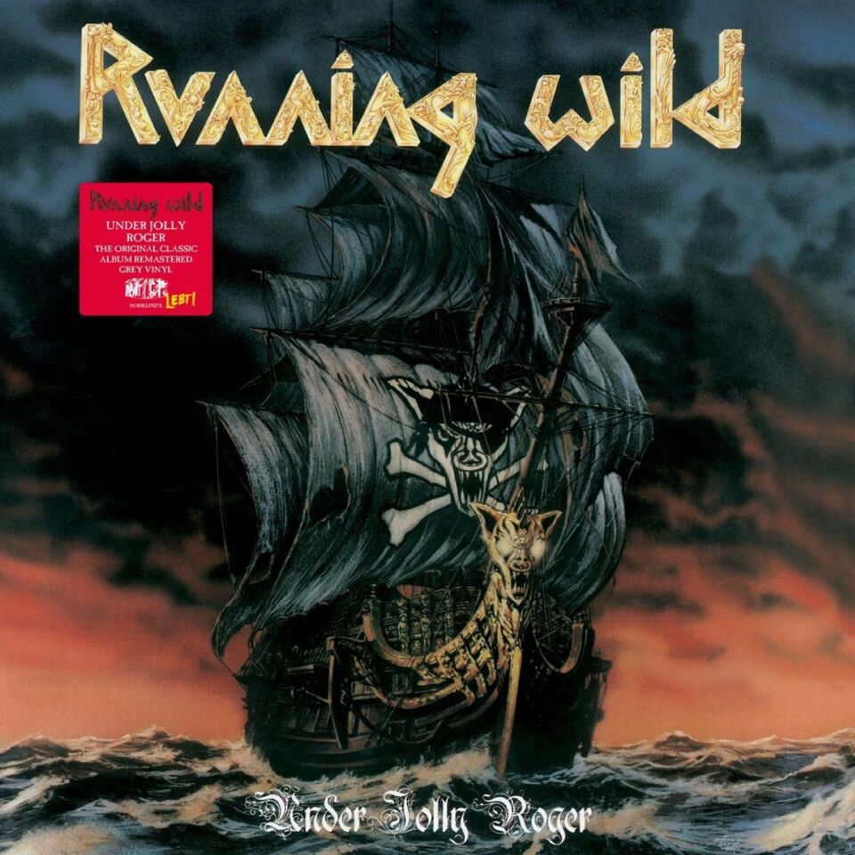 Running Wild – Under Jolly Roger Grey Plak