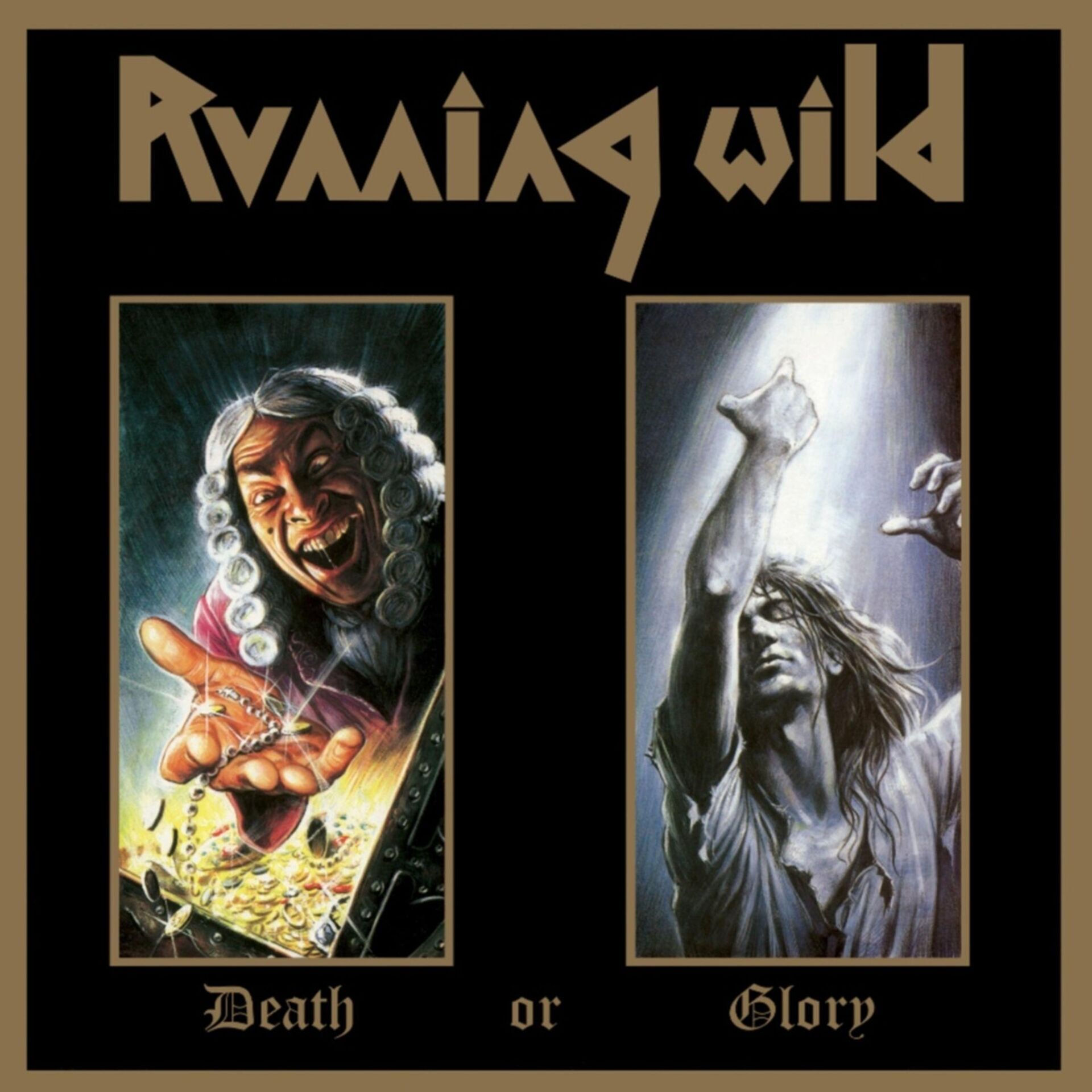 Running Wild - Death Or Glory Grey 2'li Plak
