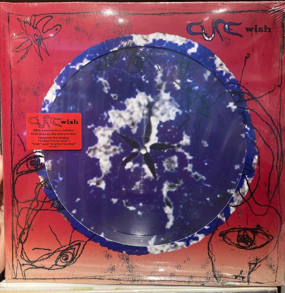 The Cure - Wish (30th Anniversary Edition) Renkli 2'li Plak