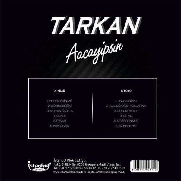 Tarkan - Aacayipsin Plak