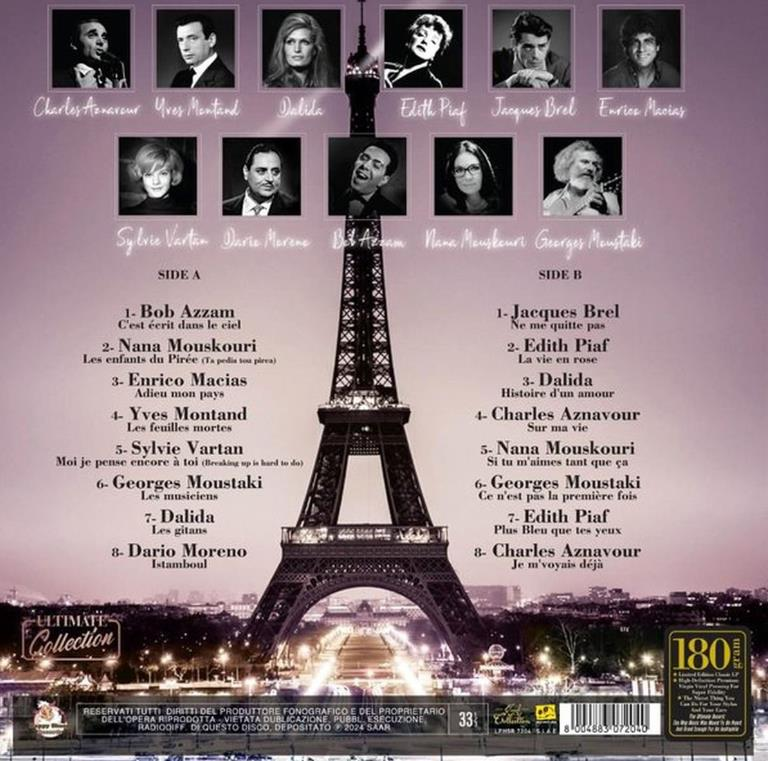 L'amour En Chanson Francaise