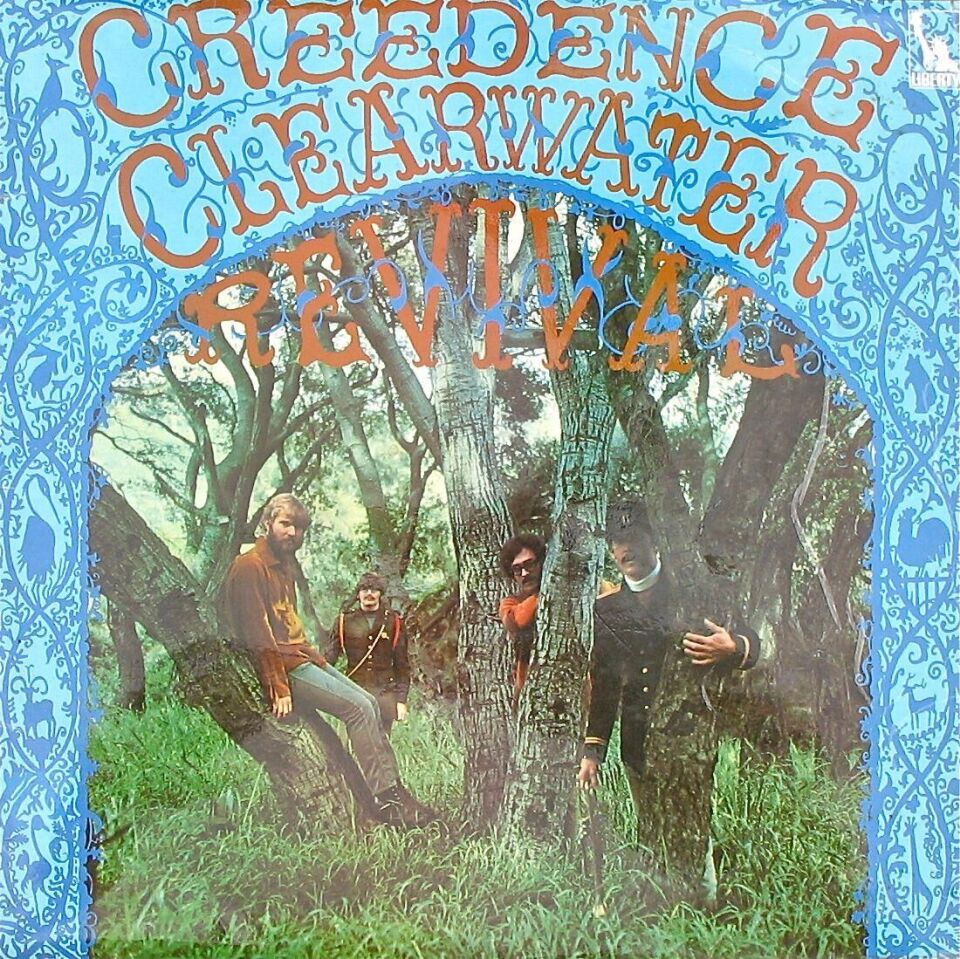 Creedence Clearwater Revival Plak