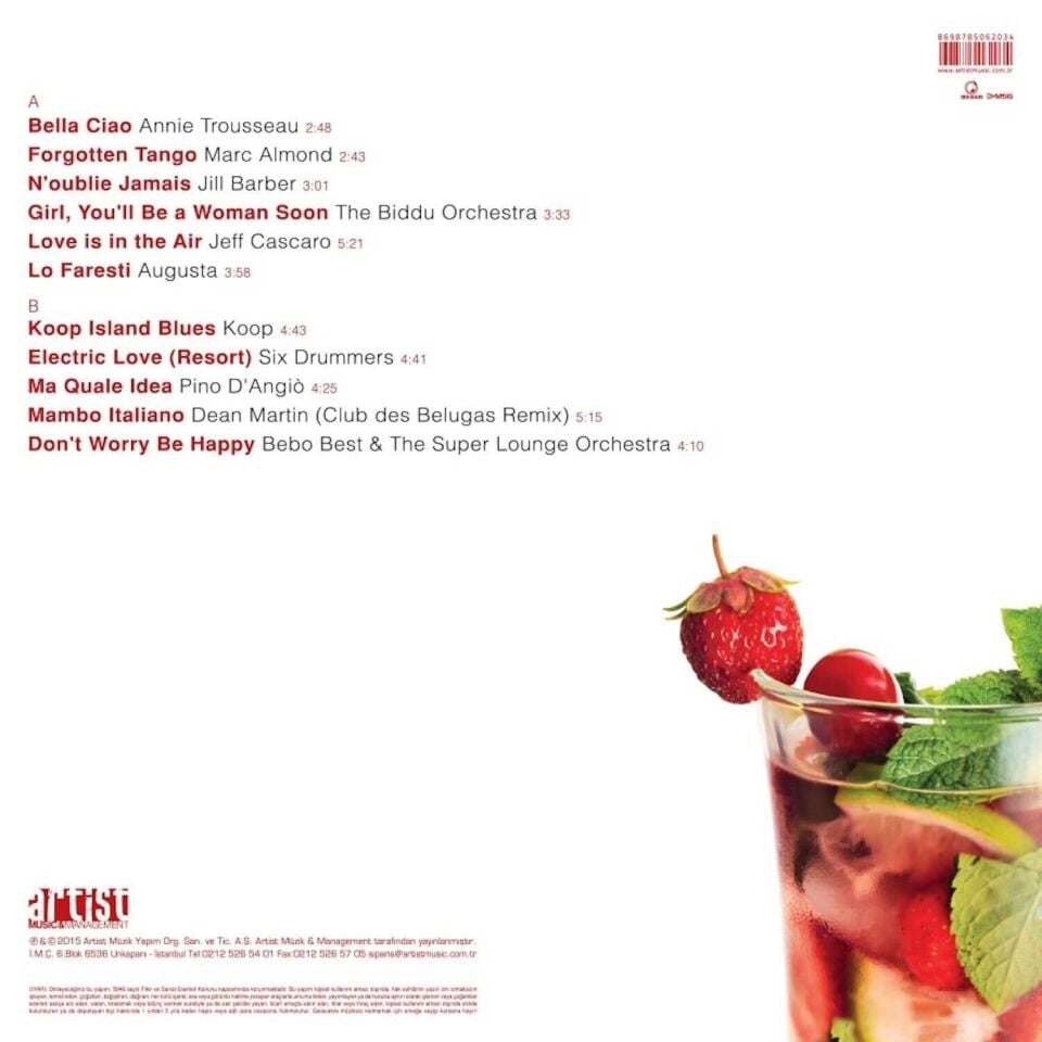 Happy Hour 2 Kırmızı Plak