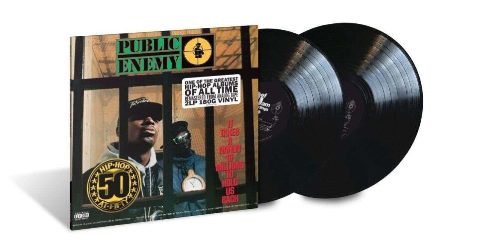 Public Enemy - It Takes a Nation of Millions to Hold Us Back 2'li Plak