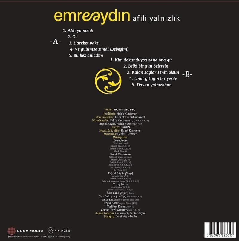 Emre Aydın - Afili Yalnızlık Plak