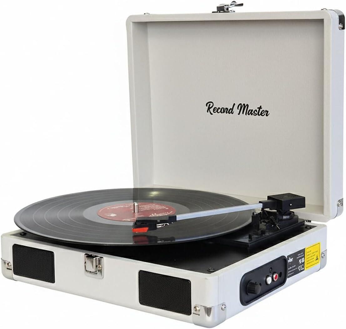 Record Master RM-311 Açık Gri Küçük Pikap