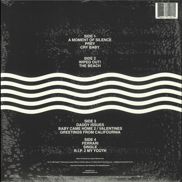 The Neighbourhood - Wiped Out! 2'li Plak