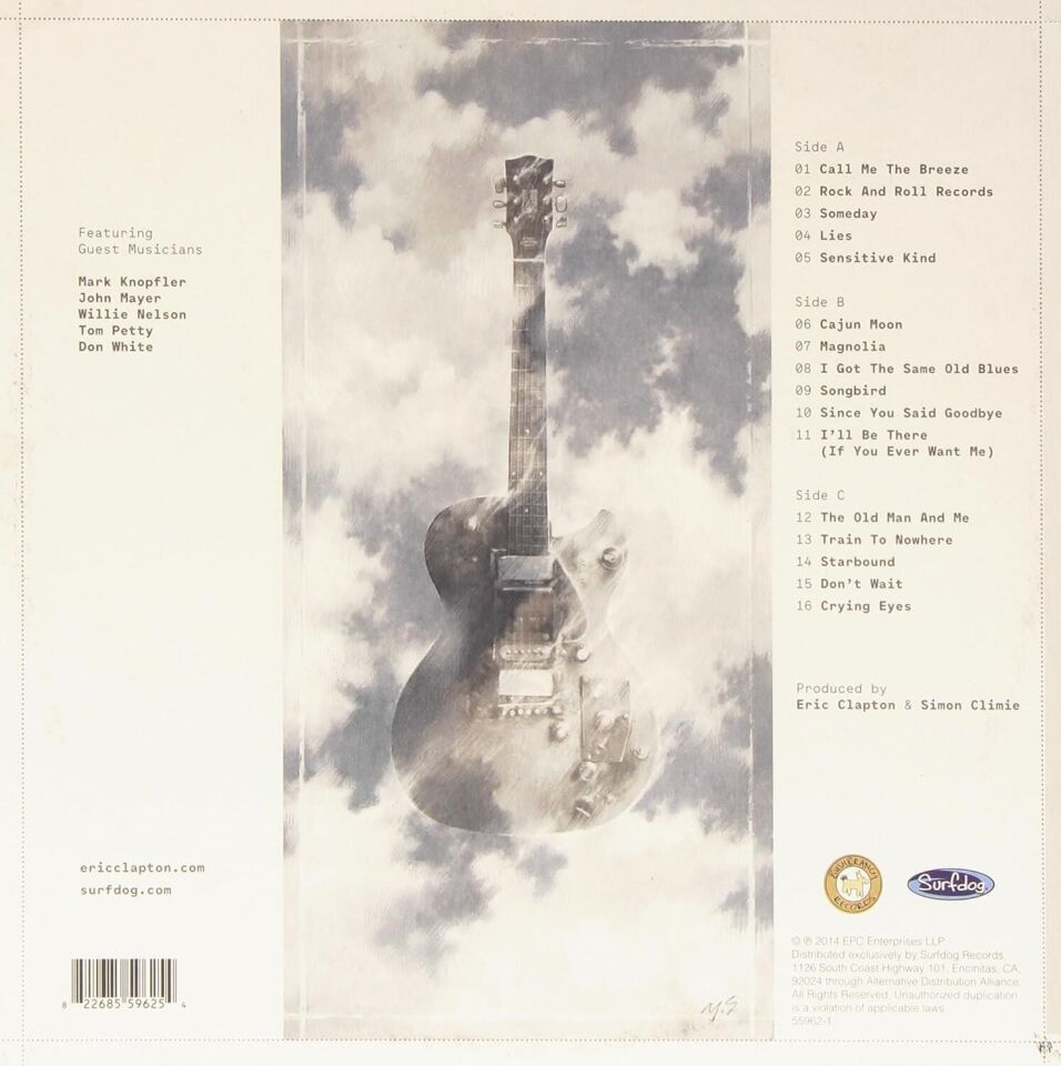 Eric Clapton & Friends The Breeze An Appreciation of JJ Cale 2'li Plak