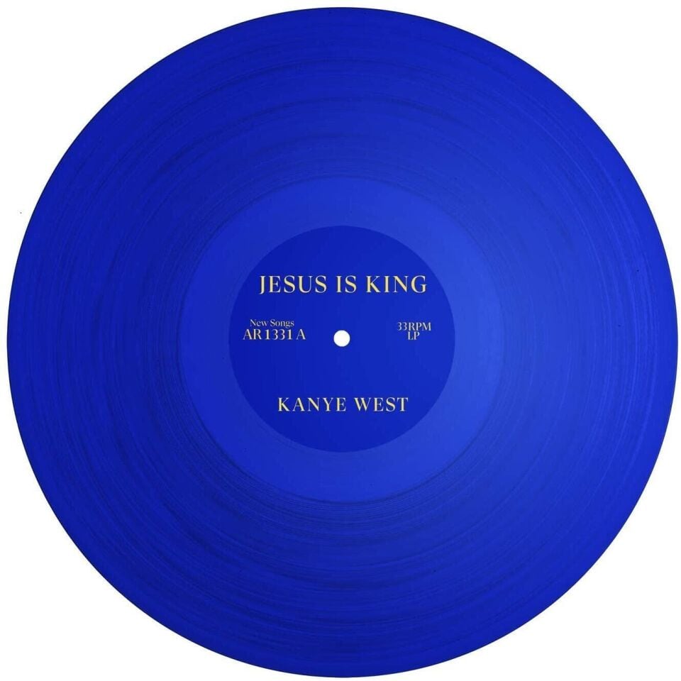 Kanye West - Jesus Is King Blue Plak