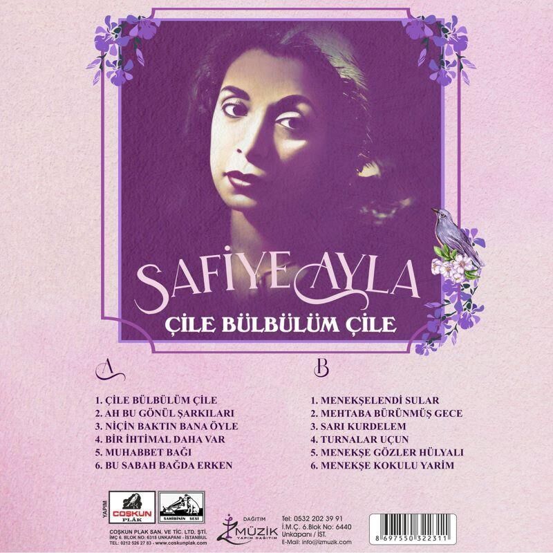 Safiye Ayla - Çile Bülbülüm Çile Plak