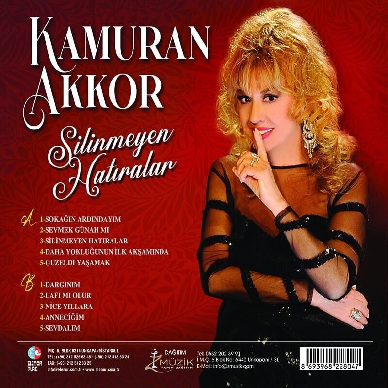 Kamuran Akkor - Silinmeyen Hatıralar Plak