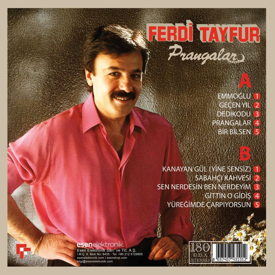 Ferdi Tayfur - Prangalar Plak