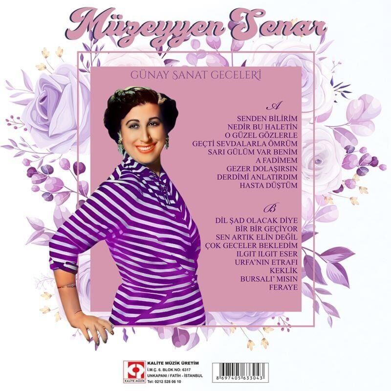 Müzeyyen Senar - Günay Sanat Geceleri Renkli Plak