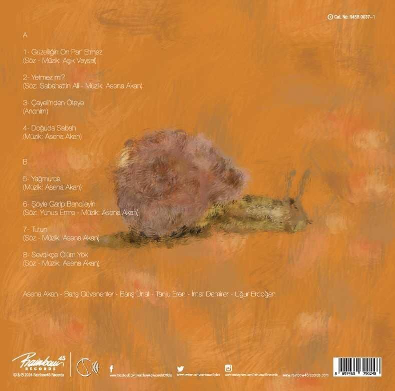 Asena Akan - Contempo Aşık Plak