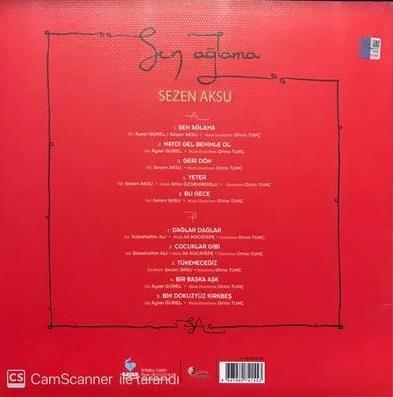 Sezen Aksu - Sen Ağlama  2011 Hatalı Baskı Plak