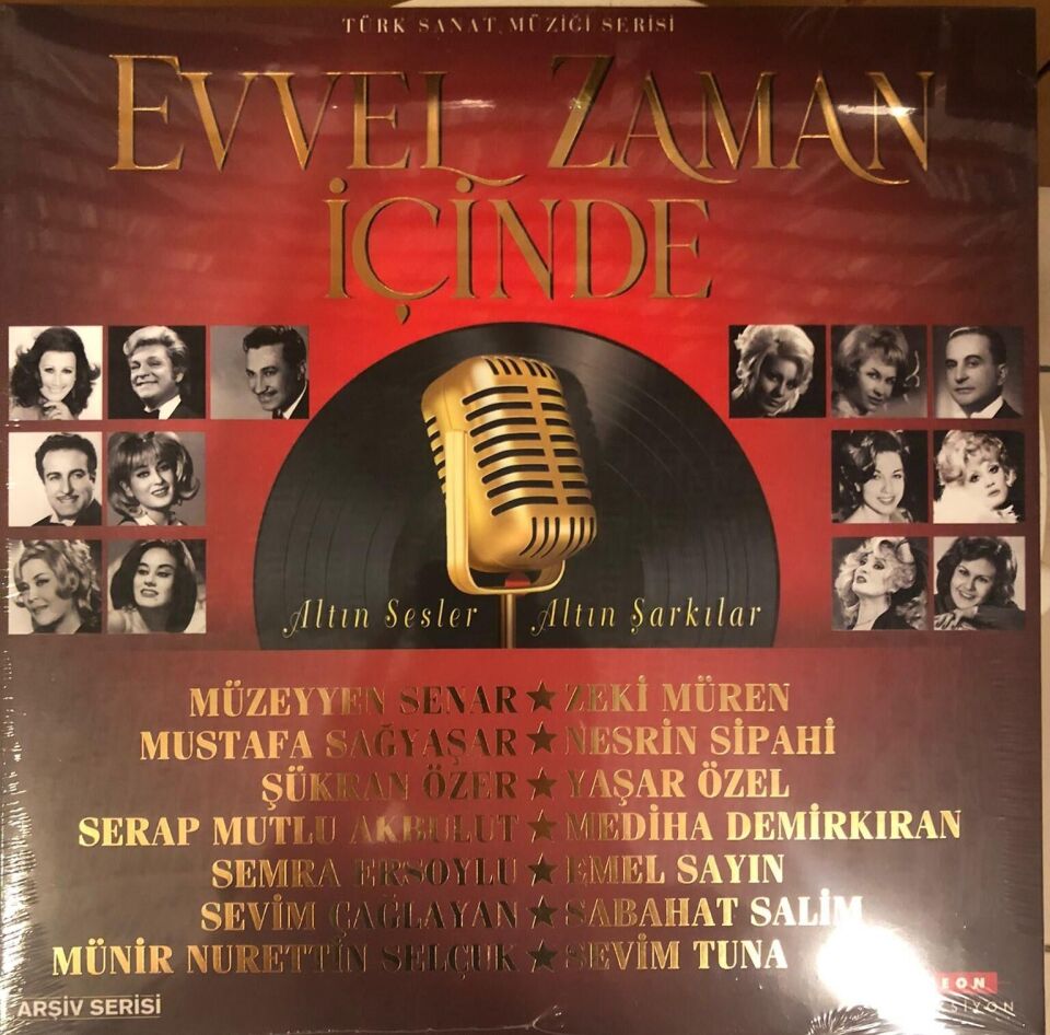 -Evvel Zaman İçinde 1 Türk Sanat Müziği Serisi Plak