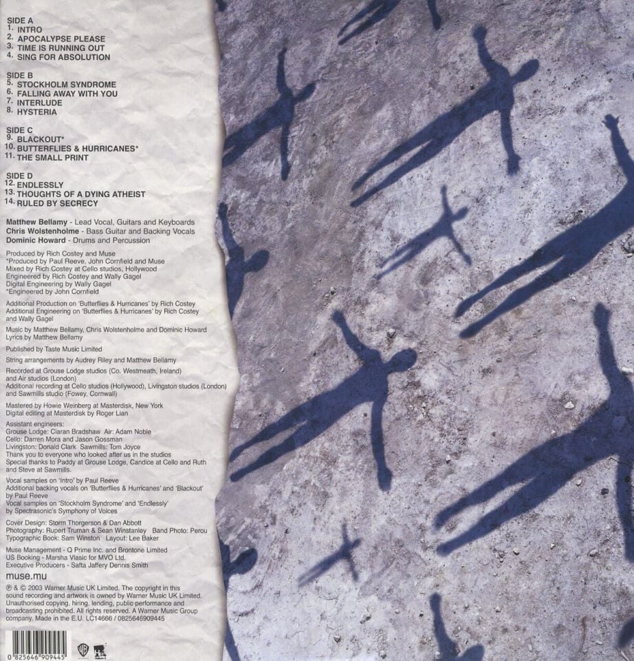 Muse – Absolution 2'li Plak