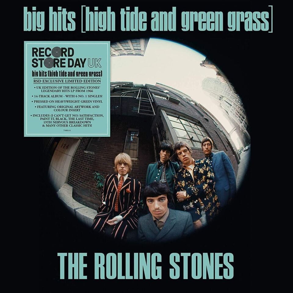 The Rolling Stones - Big Hits (High Tide And Green Grass) Uk Version Plak