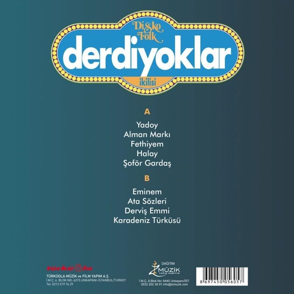 Derdiyoklar İkilisi - Disko Folk Plak