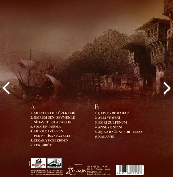 Münir Nurettin Selçuk - Aheste Çek Kürekleri Plak