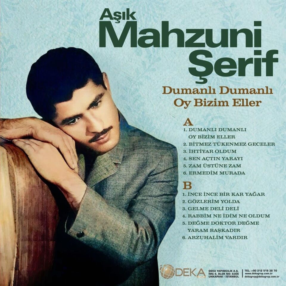 Aşık Mahzuni Şerif - Dumanlı Dumanlı Oy Bizim Eller Plak