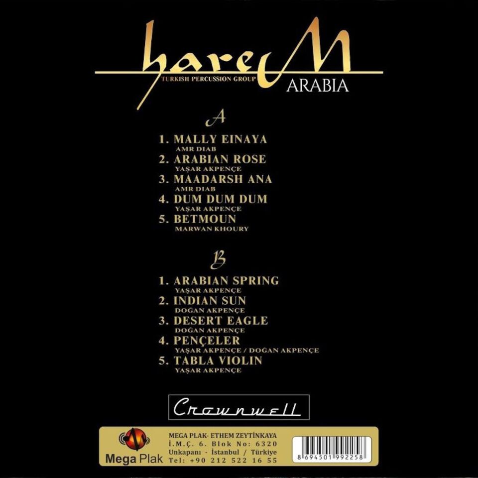 Harem  - Arabia Yeşil Plak