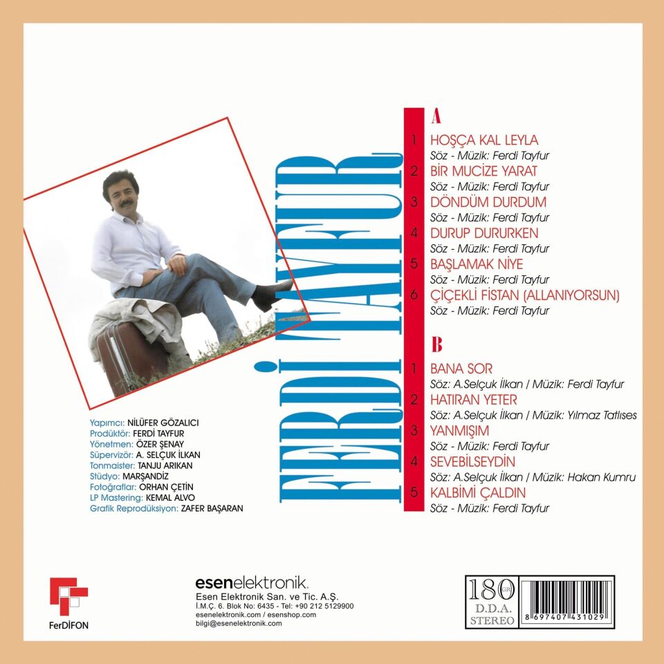 Ferdi Tayfur - Hoşçakal Plak