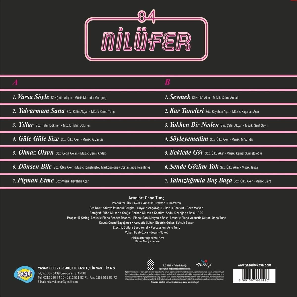 Nilüfer - 84 Renkli Plak