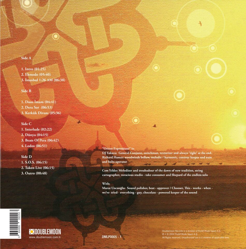 Orient Expressions - Divan 2'li Plak