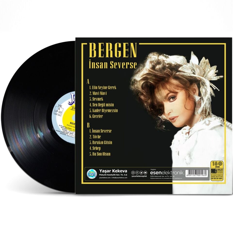 Bergen - İnsan Severse  Plak