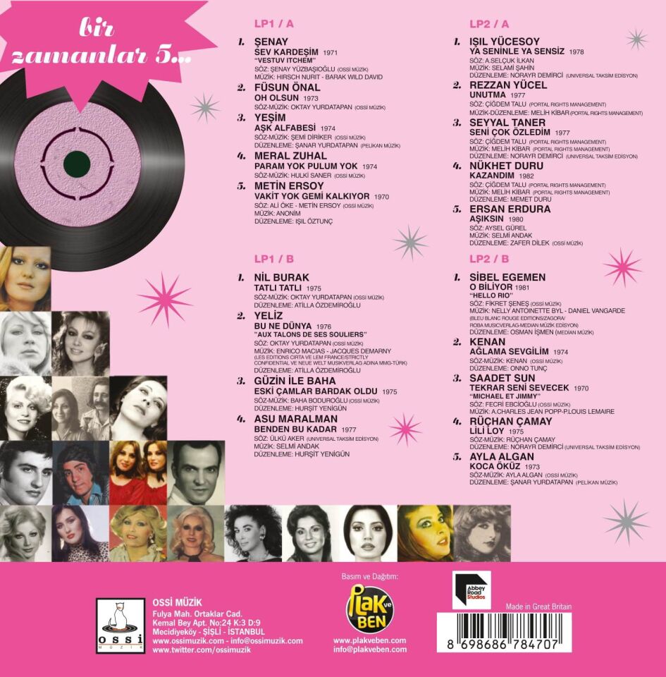 Bir Zamanlar 5 2'li Plak