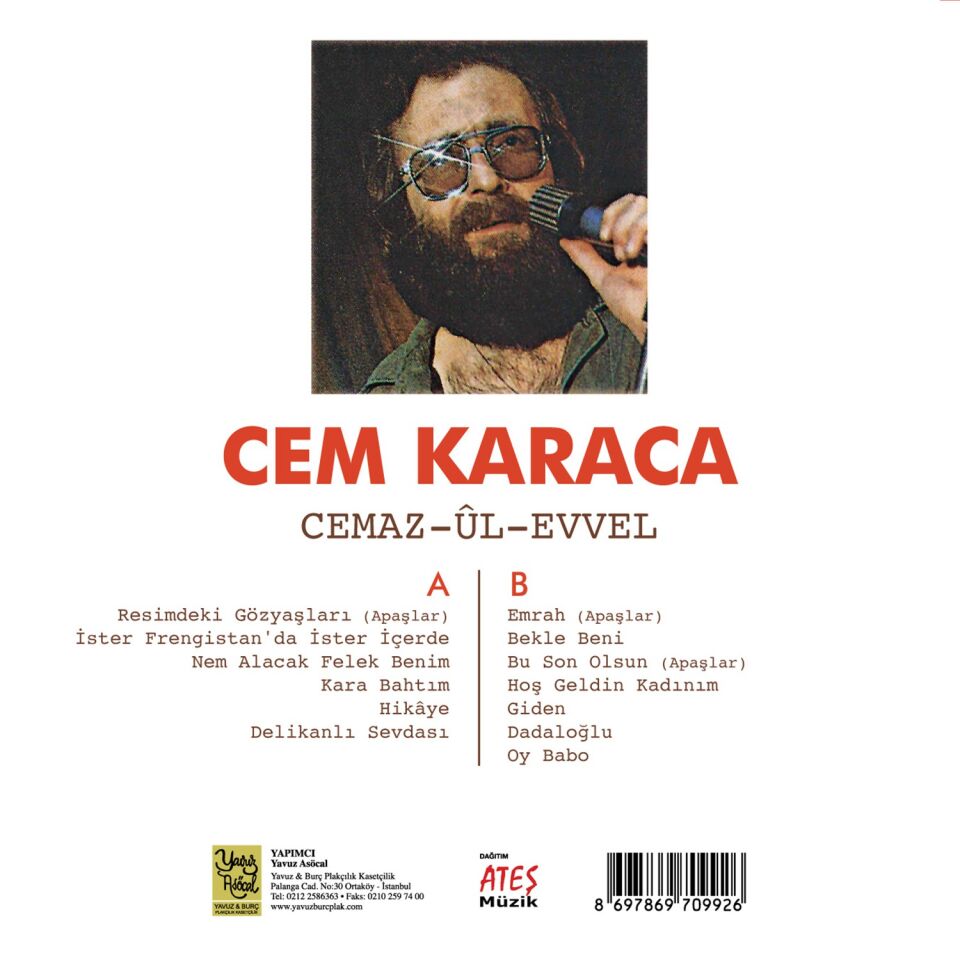 Cem Karaca - Cemaz-Ul-Evvel Plak