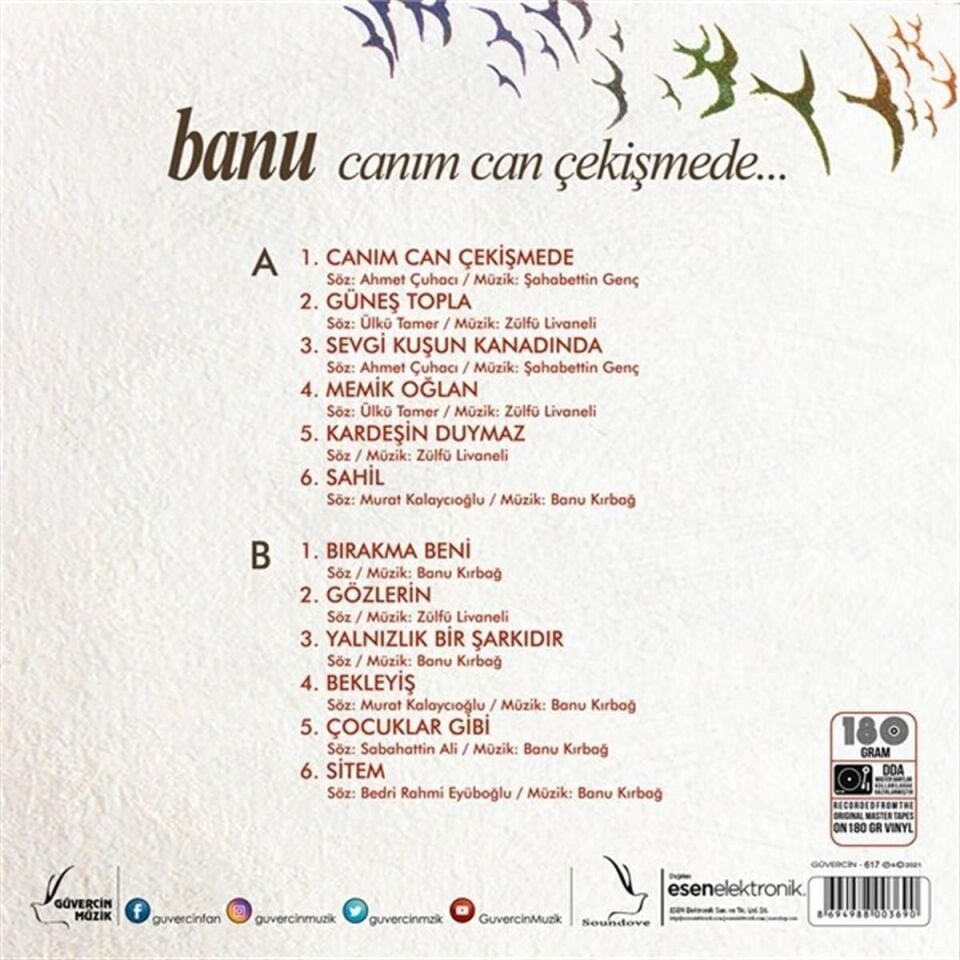 Banu - Canım Çekişmede Plak