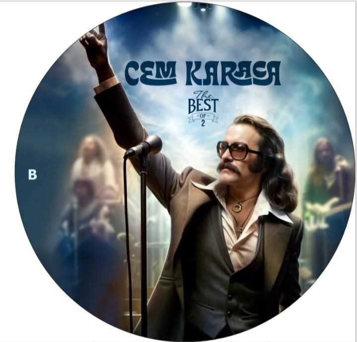 Cem Karaca - The Best Of 2 Resimli Plak