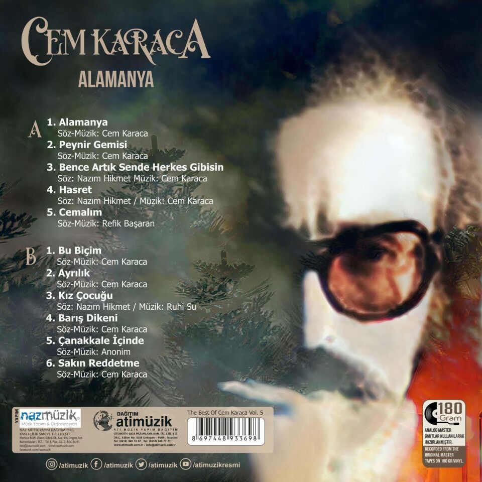 Cem Karaca - Alamanya Plak