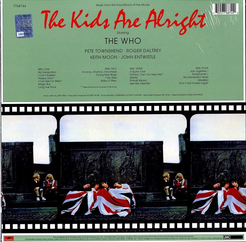 The Who – The Kids Are Alright 2'li Plak