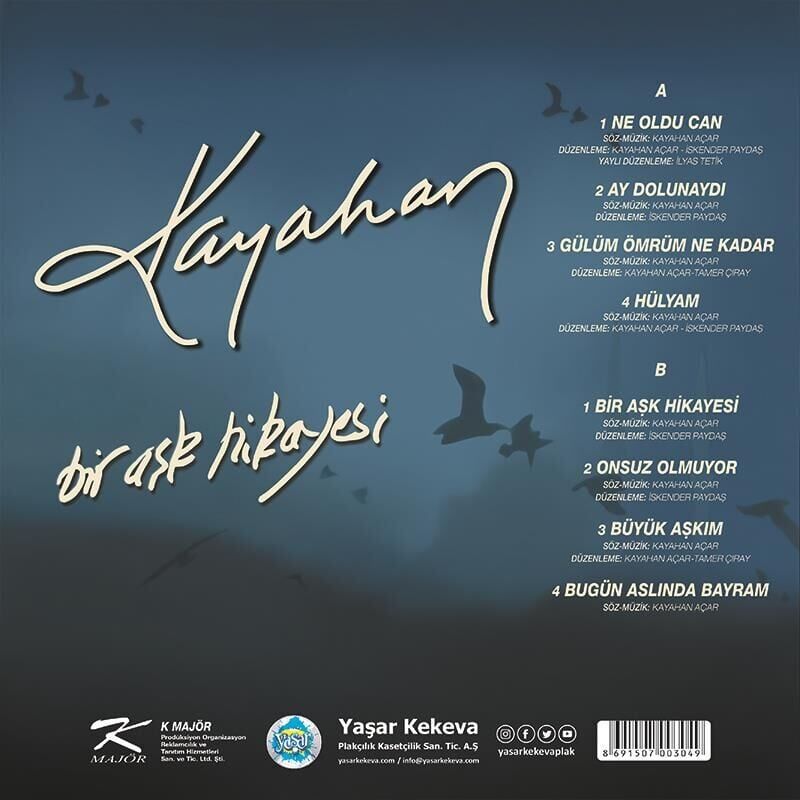 Kayahan - Bir Aşk Hikayesi  Plak