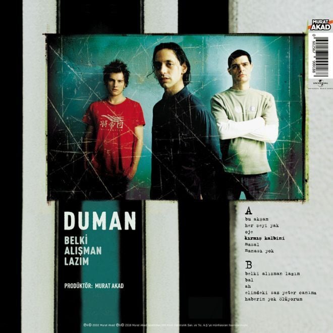 Duman - Belki Alışman Lazım Plak