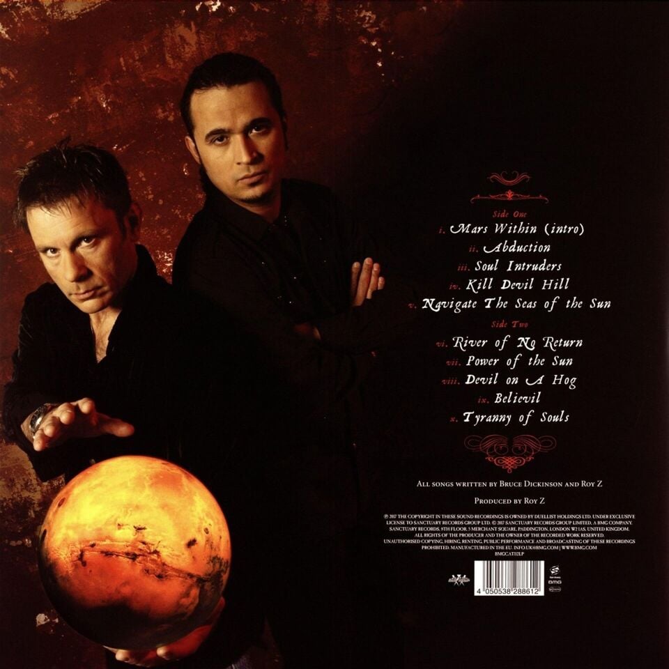 Bruce Dickinson - Tyranny Of Souls Plak