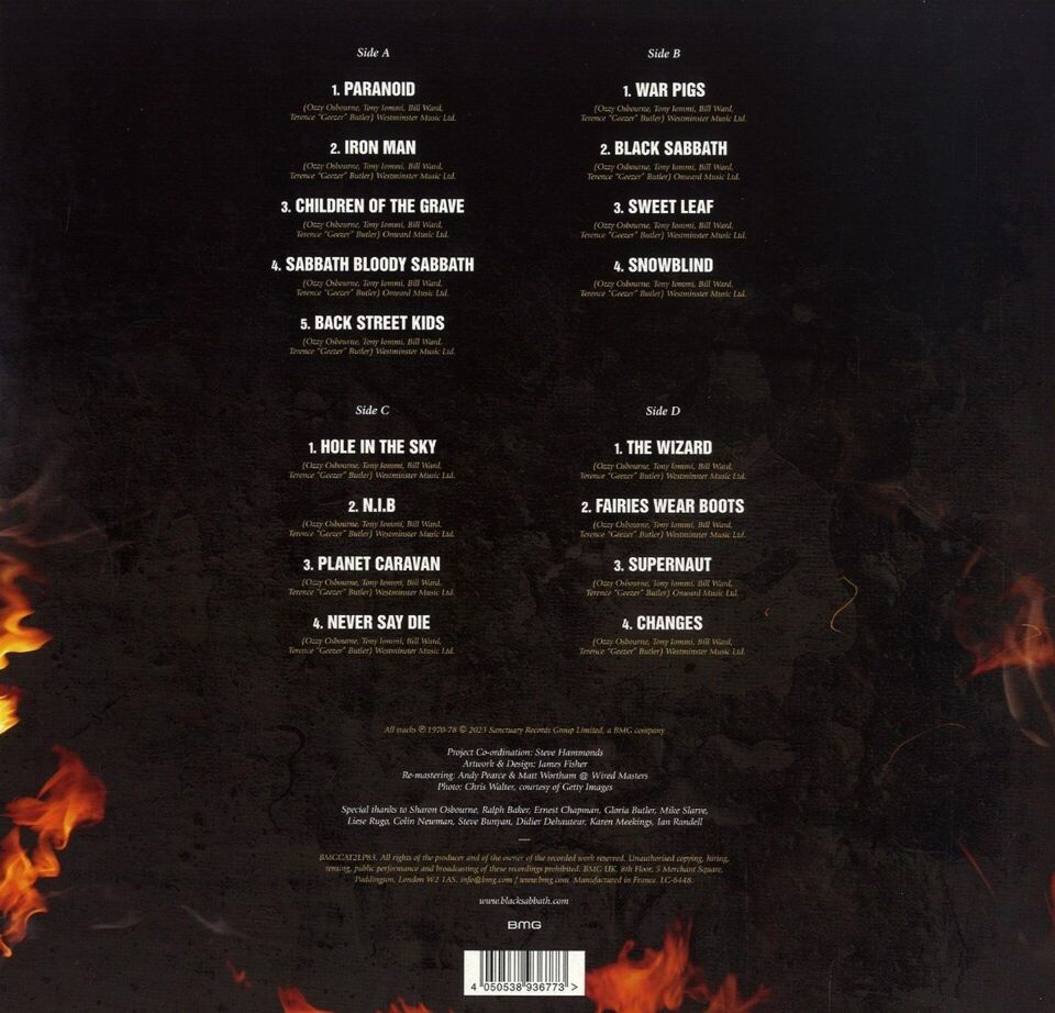 Black Sabbath: The Ultimate Collection 2'li Plak